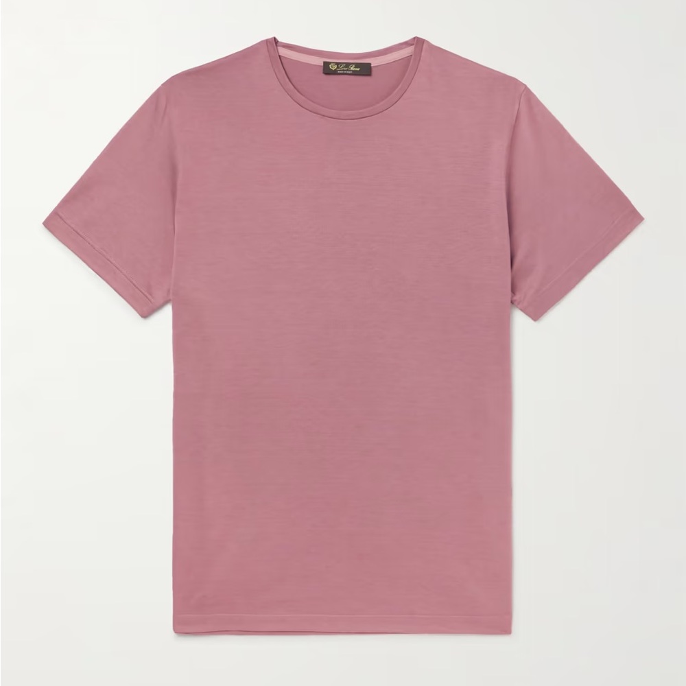 Loro Piana men’s tshirt rose/mauve lightly worn size XS